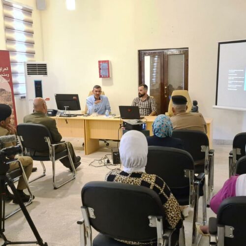 Training workshop in Nasiriyah May 2023