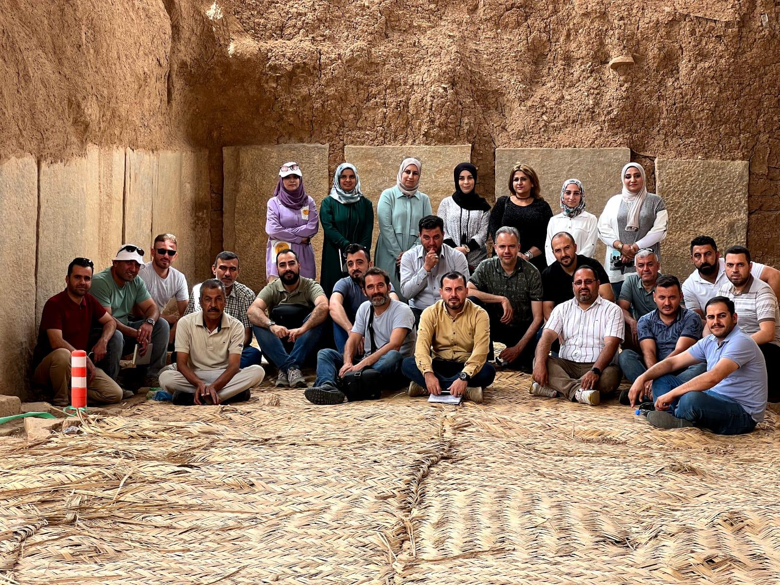 Mosul trainees on site at Ninevah